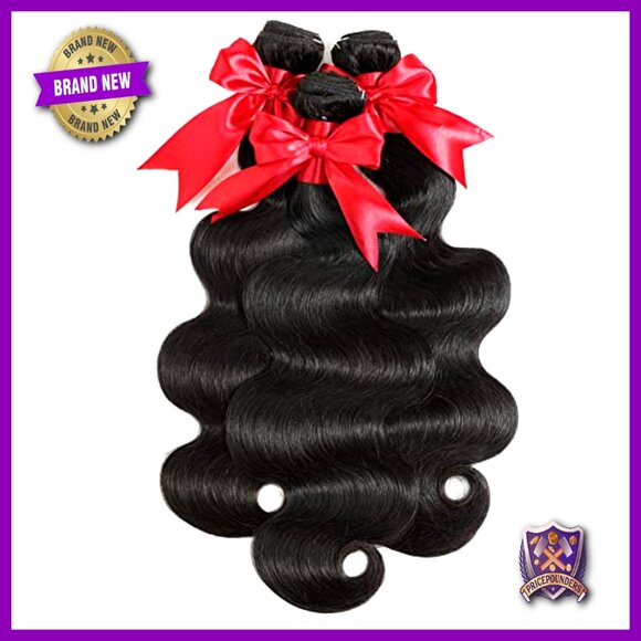Brazilian Body Wave Human Hair Extensions 3 Bundles 10A Grade main image 4